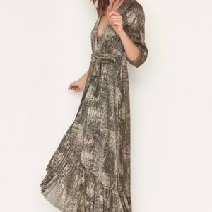 ba&sh Fenix “Robe”, maxi dress, brand new w/tags